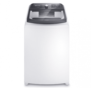 Máquina De Lavar Electrolux 18kg Premium Care Com Cesto Inox Time Control