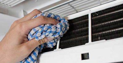 Secando - Como limpar o seu Ar Condicionado Split - WebContinental