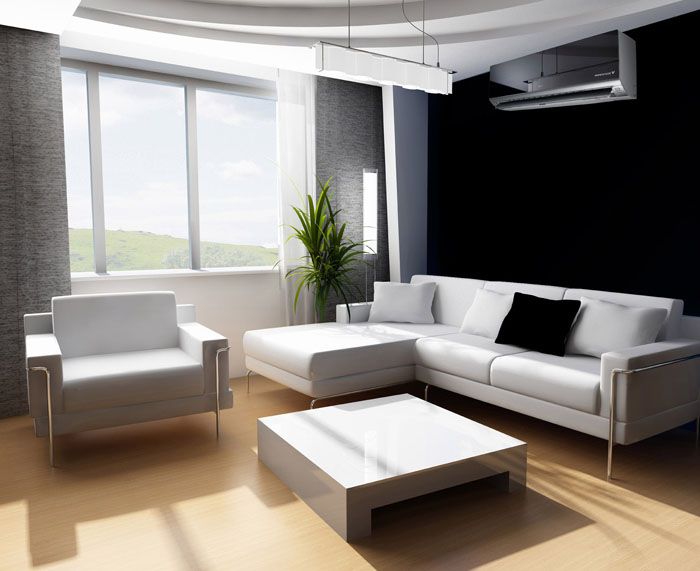 Ar-condicionado espelhado