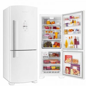Geladeira Brastemp Ative! Duplex Inverse Frost Free Branco 422L