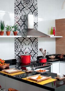 coifa na cozinha