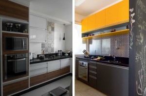 Cozinha com Forno de Embutir