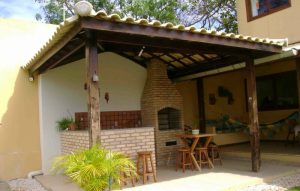 quiosque de alvenaria