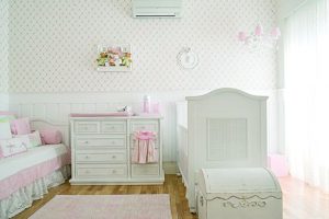 temperatura do ar condicionado em quarto de bebe