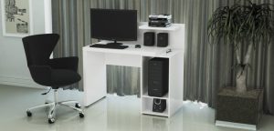 Rack de computador branco