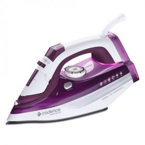 Ferro de passar roupas roxo