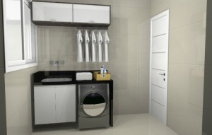 Área de serviço em apartamento