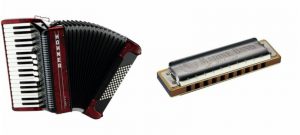 Acordeon e Harmônica