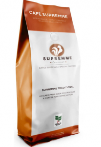 Café Supremme Tradicional 100% Arábica em Grãos 1kg