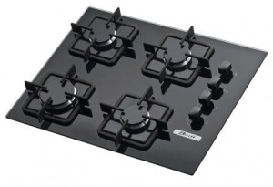 cooktop vidro temperado preto 4 bocas quadrado