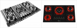 cooktop 5 bocas colorido