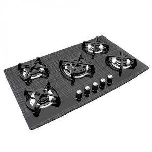 Cooktop Casa Vitra Premium Linho Vidro Preto