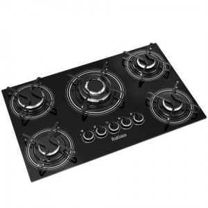 Cooktop Itatiaia 5 Bocas Vidro