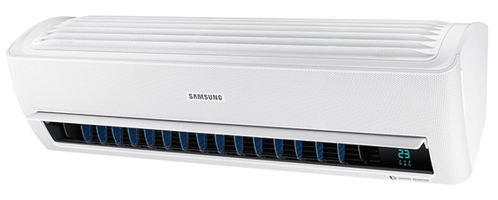 Ar-condicionado Samsung Wind Free possui design sofisticado