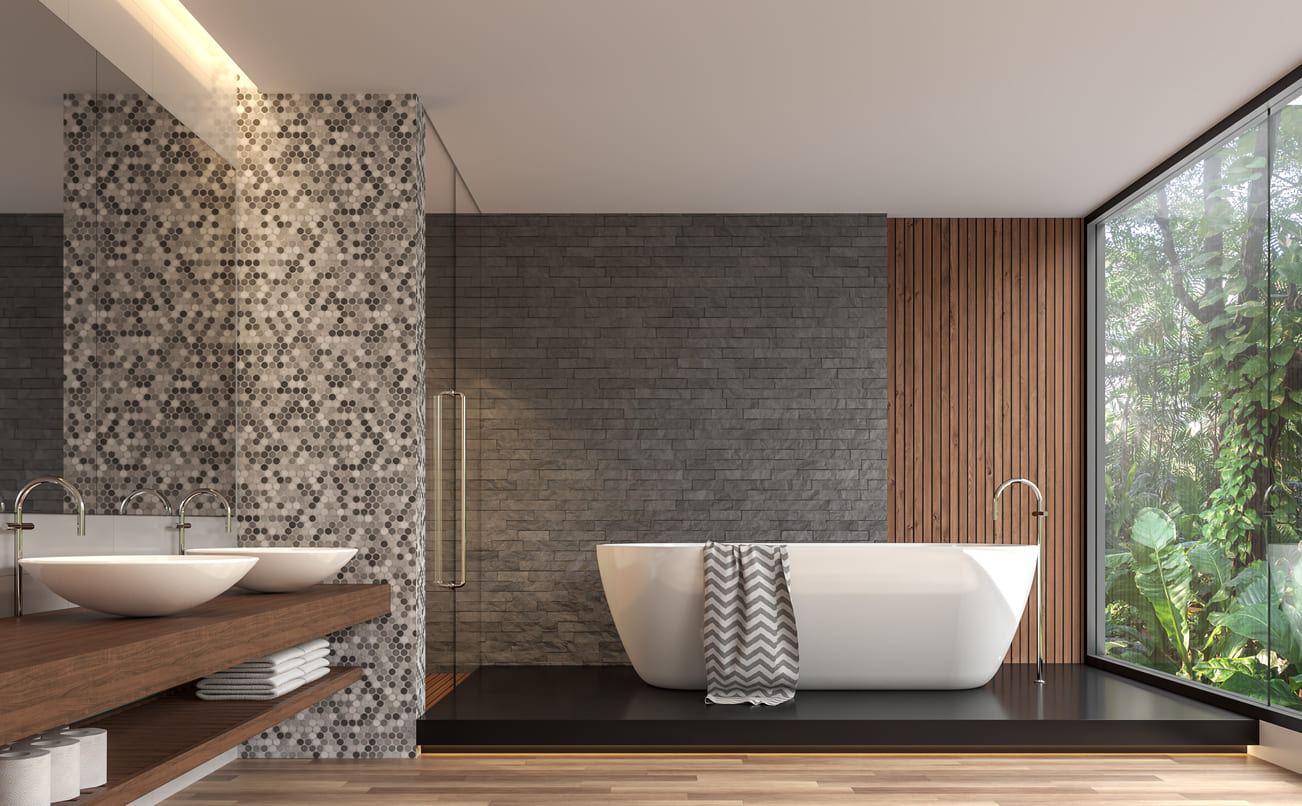 Dicas de decoração moderna para banheiro - Blog WebContinental