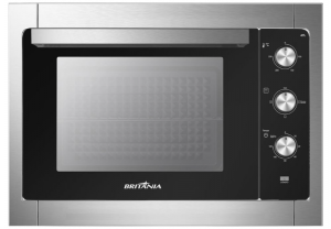 Forno Elétrico De Embutir Britânia Bfe47p 47l Limpeza-prática 127v