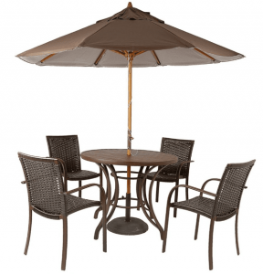 conjunto completo para jardim e piscina