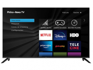 smart tv philco roku para assistir aos jogos da copa