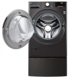 Lava e Seca Smart LG Aço Escovado com Wi-Fi 17KG