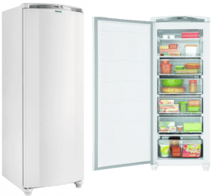 Freezer Consul Vertical Cycle DeFrost Branco 231L na black friday webcontinental