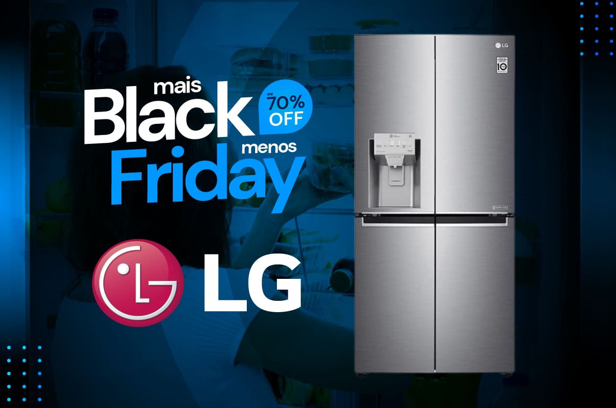 geladeira LG black friday