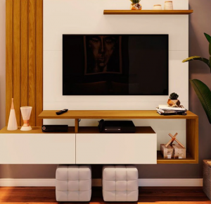 Painel Para TV até 65 Polegadas Kiara Casa com preço de black friday