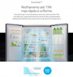 Refrigerador Smart LG French Door
