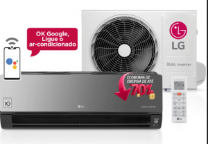 Ar Condicionado Split Inverter 24000 LG ArtCool Dual Inverter Quente Frio