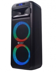 Caixa de Som Amplificada Bluetooth Portátil Gallant 750W Lights Colors Swich Bivolt