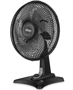 Ventilador Turbo De Mesa 40cm Preto