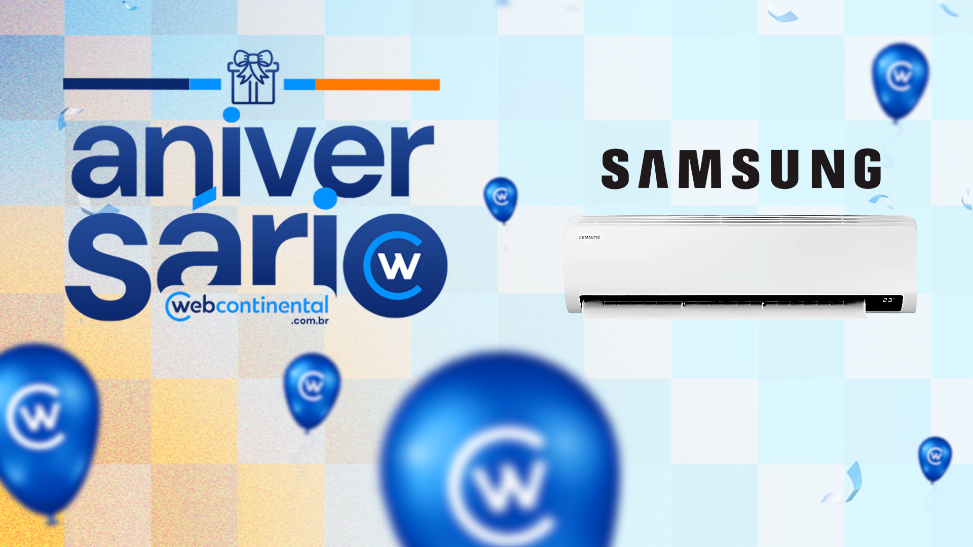 Samsung aniversário da Webcontinental