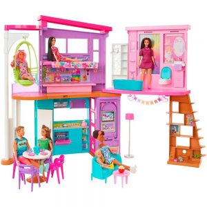 Playset Barbie Mattel Casa de Férias Malibu