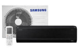 Ar-condicionado Samsung WindFree Black 22.000 BTU's Quente/Frio
