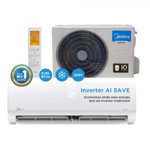 Ar-Condicionado Split Inverter Midea Xtreme Save AI Connect 9000 BTUs Frio