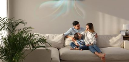 ar-condicionado - família com conforto térmico