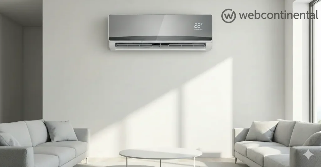 Ar condicionado com conectividade inteligente, webcontinental